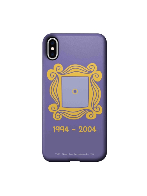 

CelfieDesign Purple & Yellow The Purple Door iPhone XS Max Slim Back Case