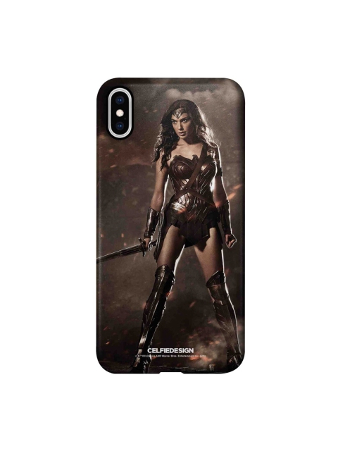 

CelfieDesign Black Lethal Wonder Woman iPhone XS Max Slim Back Case