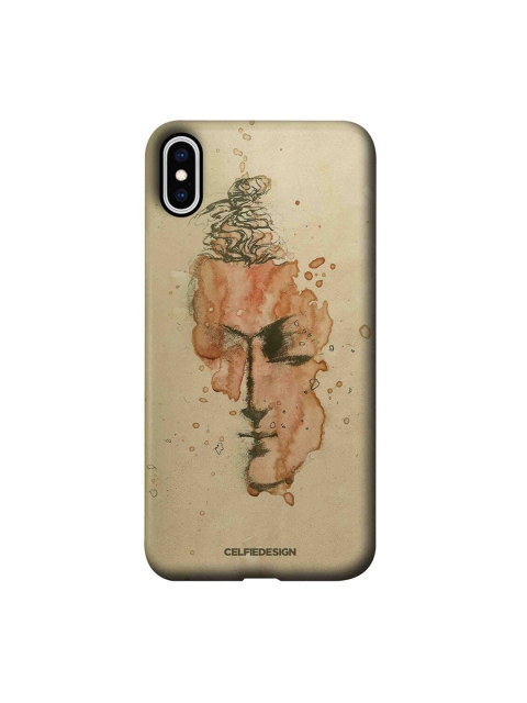 

CelfieDesign Beige Buddha Printed iPhone Xs Max Slim Back Case