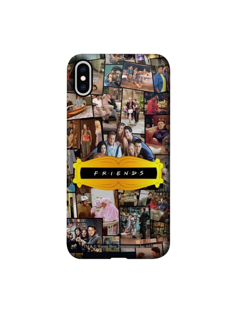 

CelfieDesign Multicoloured Friends Collage iPhone XS Max Slim Back Case, Multi