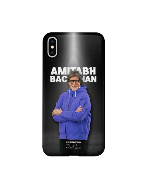 

CelfieDesign Black & Blue Amitabh Bachchan iPhone Xs Max Back Case