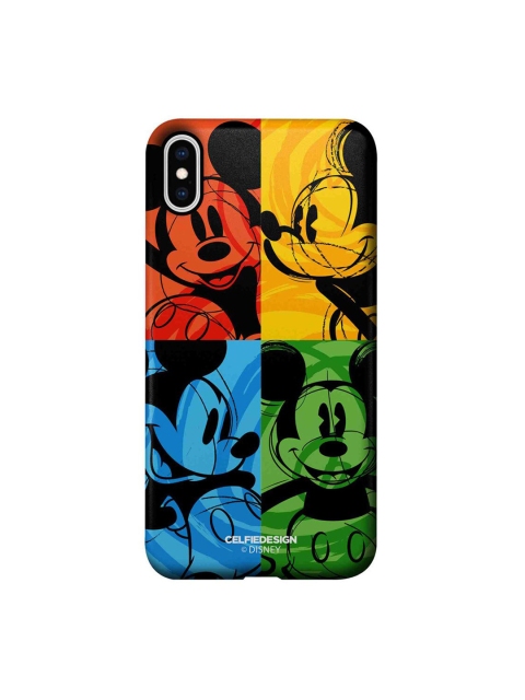 

CelfieDesign Black & Blue Mickey Mouse iPhone XS Max Slim Back Case