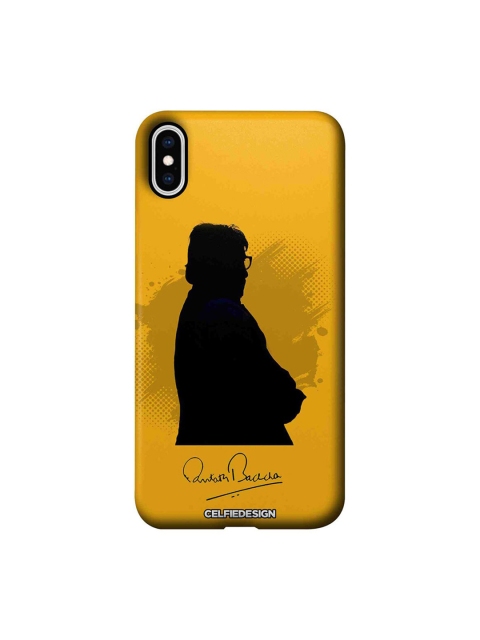

CelfieDesign Yellow & Black BB With Signature iPhone XS Max Slim Back Case