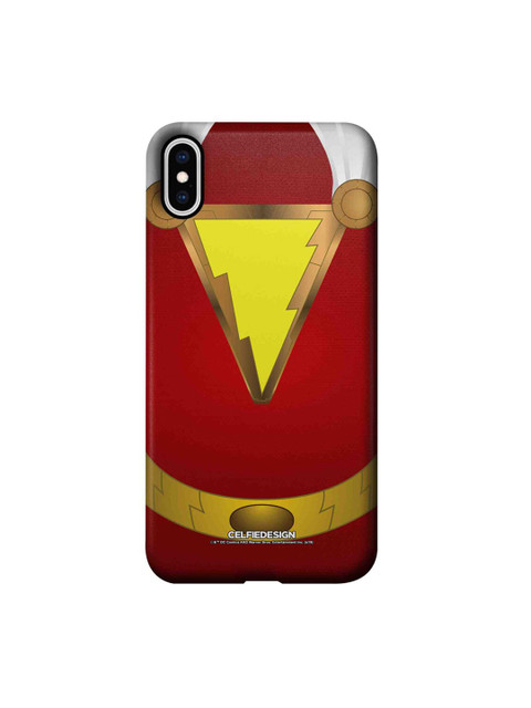 

CelfieDesign Red & Yellow Suit Up Shazam iPhone Xs Max Slim Back Case