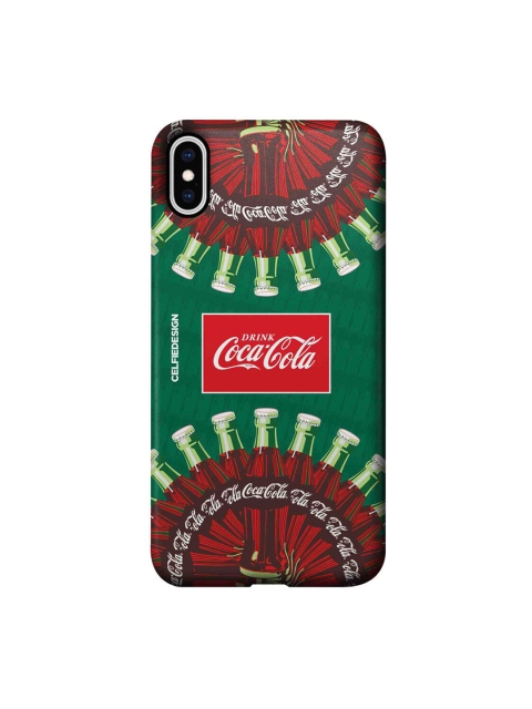 

CelfieDesign Green & Red Drink Coke iPhone XS Max Slim Back Case