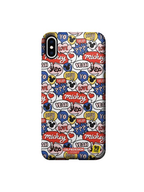 

CelfieDesign Multi-coloured Mickey Doodle iPhone Xs Max Slim Back Case