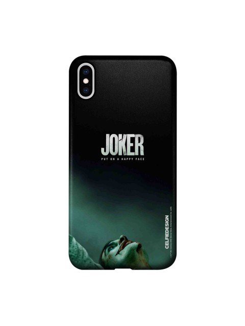 

CelfieDesign Black & Green Rise Of The Joker iPhone XS Max Slim Back Case