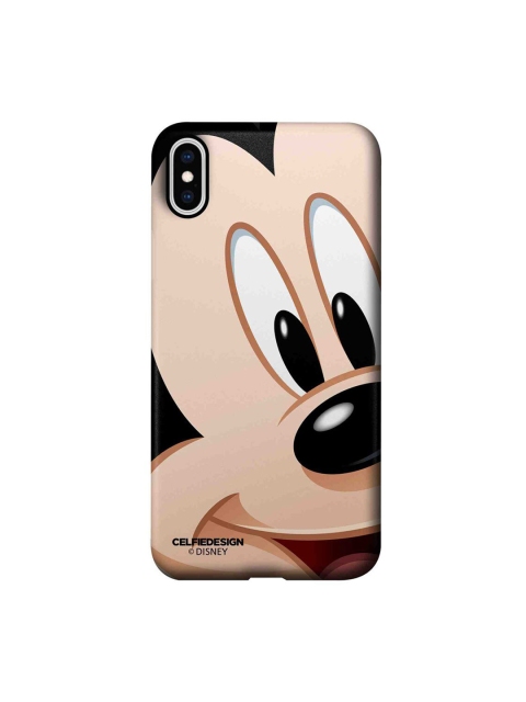 

CelfieDesign Beige & Black Mickey Mouse iPhone XS Max Slim Back Case