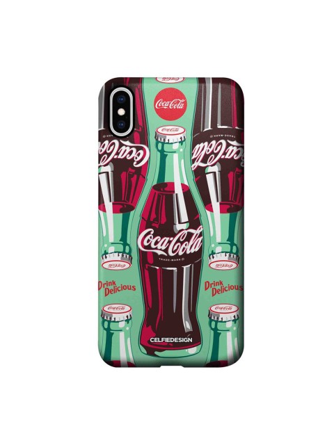 

CelfieDesign Green & Red Relive Happiness iPhone XS Max Slim Back Case