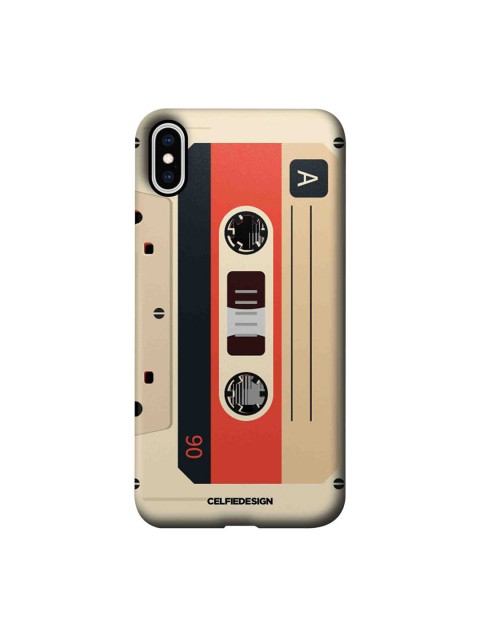 

CelfieDesign Cream Casette Beige iPhone Xs Max Back Case
