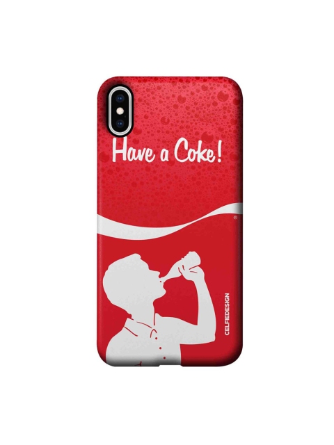 

CelfieDesign Red & White Have A Coke Boy iPhone XS Max Slim Back Case