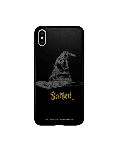

CelfieDesign Black & Grey Sorting Hat iPhone Xs Max Back Case