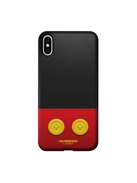 

CelfieDesign Black & Red Mickey Mouse iPhone Xs Max Slim Back Case