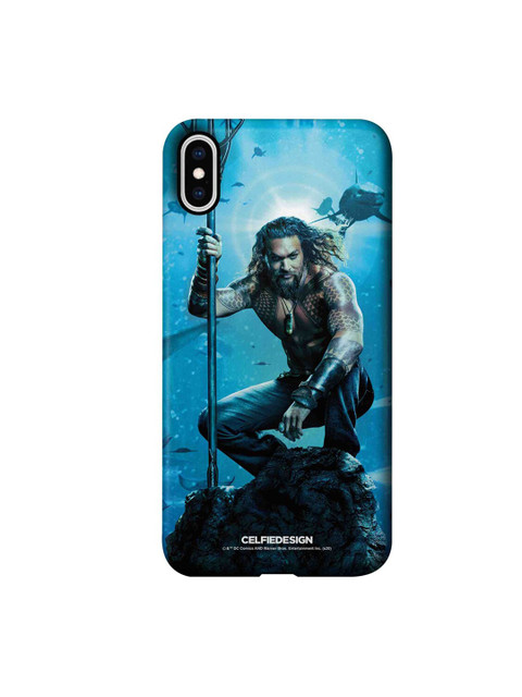 

CelfieDesign Blue Under The Aqua iPhone XS Max Slim Back Case