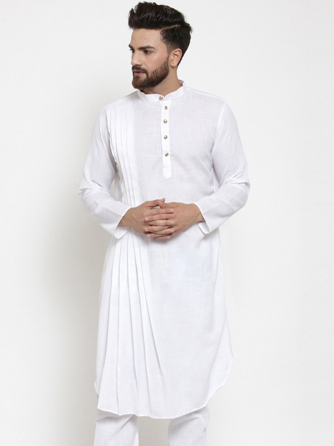 

TREEMODA Men White Kurta