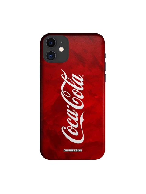 

CelfieDesign Red & White Printed Mist Coke iPhone 11 Slim Back Case