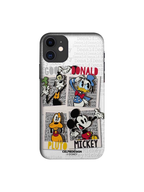 

CelfieDesign White & Red Disney Dudes iPhone 11 Back Case