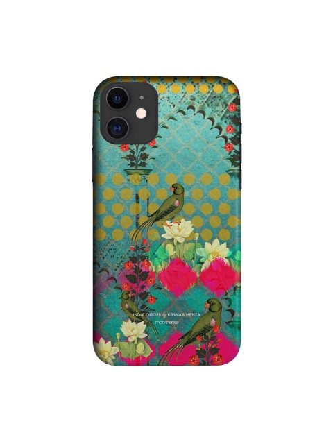 

CelfieDesign Blue & Pink Mitthu Miya Printed Plastic iPhone 11 Slim Back Case