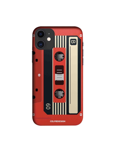 

CelfieDesign Rust & Beige Casette iPhone 11 Max Slim Back Case