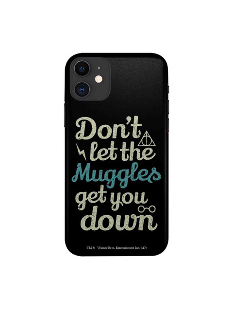 

CelfieDesign Black & White Printed Muggle Theory iPhone 11 Slim Back Case