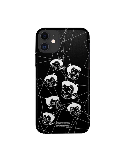 

CelfieDesign Black & White Moods Of Bheem iPhone 11 Slim Back Case