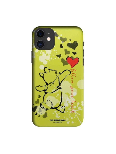 

CelfieDesign Yellow & Black Follow Your Heart iPhone 11 Slim Back Case