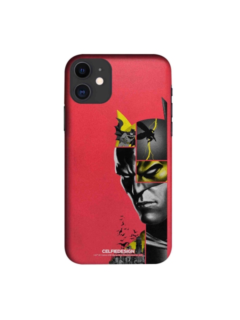 

CelfieDesign Red & Black Batman Collage iphone 11 Slim Back Case