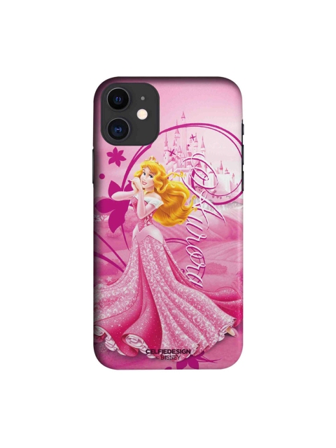 

CelfieDesign Pink & Yellow Aurora Printed iPhone 11 Slim Back Case