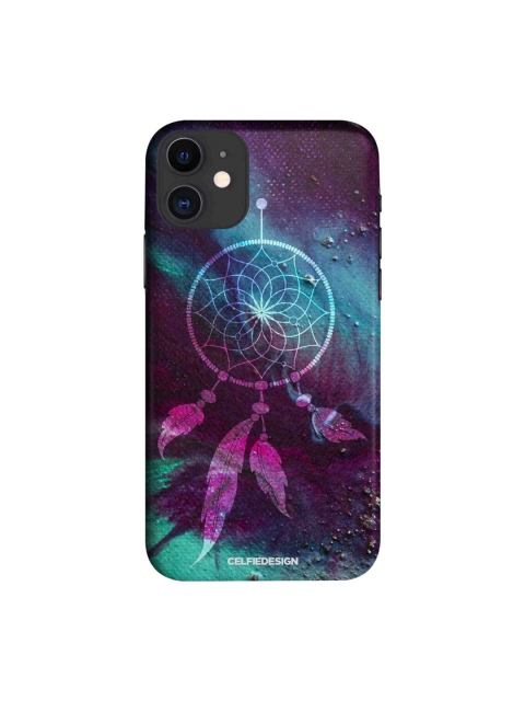 

CelfieDesign Purple & Blue Dream Catcher Printed iPhone 11 Slim Back Case
