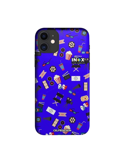 

CelfieDesign Blue & Black Love Cinema iPhone 11 Slim Back Case
