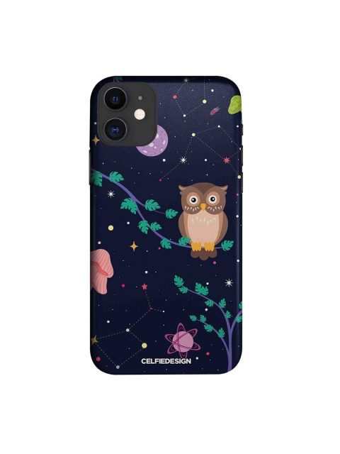 

CelfieDesign Blue & Green Printed iPhone 11 Slim Back Case