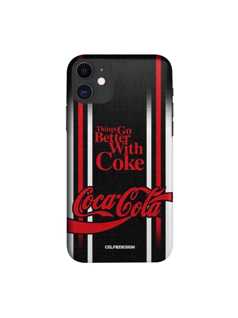 

CelfieDesign Black & Red Better With Coke iPhone 11 Back Case