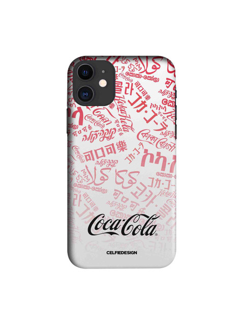 

CelfieDesign White & Red Printed I Speak Coke iPhone 11 Slim Back Case