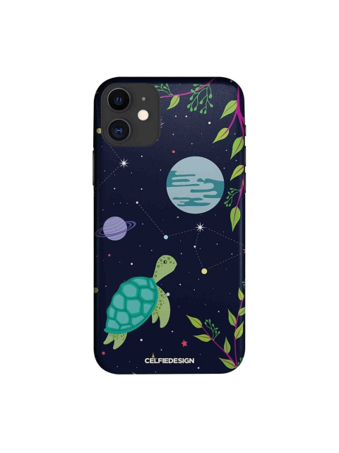 

CelfieDesign Blue & Green Space Turtle iphone 11 Slim Back Case