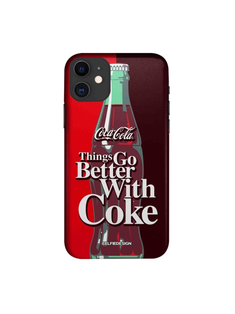 

CelfieDesign Red & White Go With Coke iPhone 11 Slim Back Case