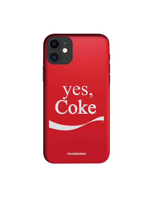 

CelfieDesign Red & White Yes Coke iPhone 11 Slim Back Case