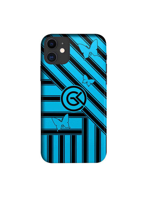 

CelfieDesign Blue & Black The Cycle iphone 11 Slim Back Case