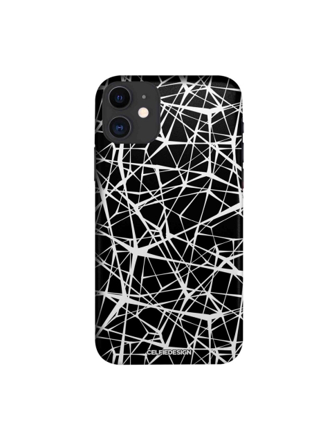 

CelfieDesign Black & White Grunge Web iPhone 11 Slim Back Case