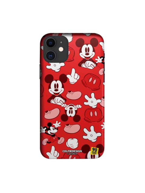 

CelfieDesign Red & Brown Mickey Classic iPhone 11 Slim Back Case