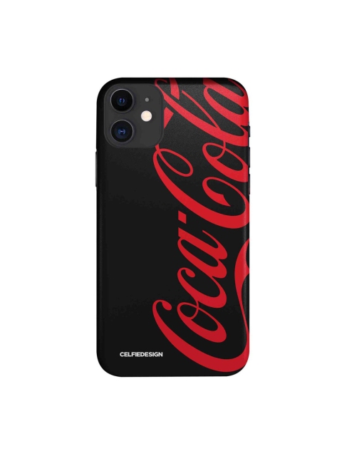 

CelfieDesign Black & Red Coke Black iPhone 11 Slim Back Case