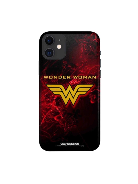 

CelfieDesign Red & Yellow Emblem Wonder Woman iPhone 11 Back Case