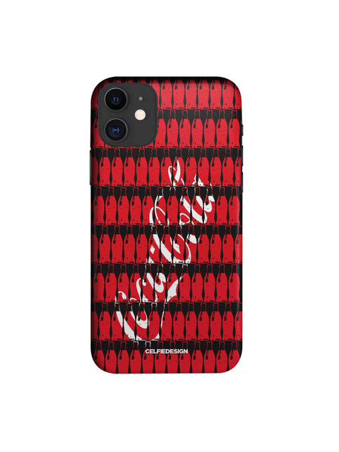 

CelfieDesign Red & Black Coke Bottles Printed iPhone 11 Slim Back Case