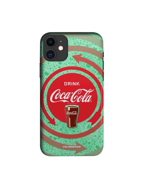 

CelfieDesign Multi-Coloured Around the Coke iPhone 11 Back Case