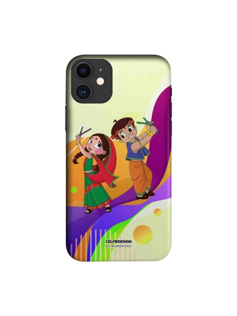 

CelfieDesign Yellow & Purple Dancing Bheem And Chutki iphone 11 Slim Back Case