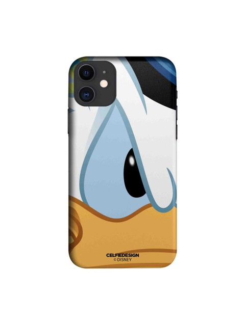 

CelfieDesign White & Blue Zoom Up Donald iPhone 11 Slim Back Case