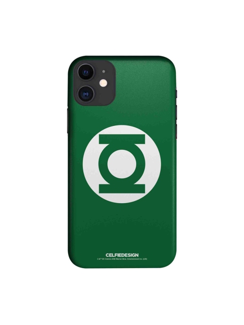 

CelfieDesign Green & White Logo Green Lantern iphone 11 Slim Back Case
