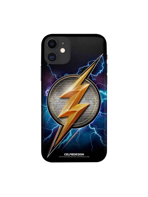

CelfieDesign Blue & Yellow Flash Storm iphone 11 Slim Back Case
