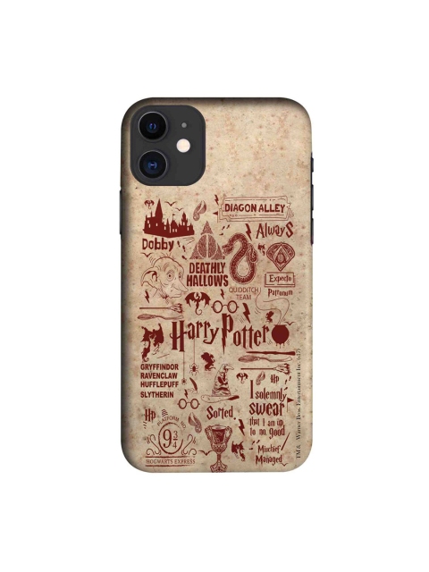 

CelfieDesign Multi-Coloured Harry Potter Infographic Red iPhone 11 Back Case