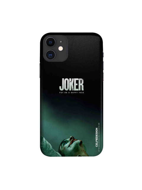 

CelfieDesign Black & Green Rise of the Joker iphone 11 Slim Back Case