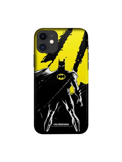

CelfieDesign Black & Yellow Bat on the lookout Plastic iPhone 11 Slim Back Case